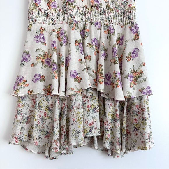 Alice + Olivia Floral Romper Dress - Picture 8 of 14